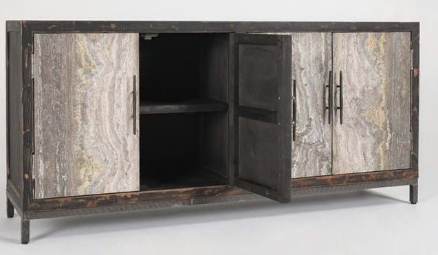 Lizzy 4 Dr Sideboard-76x20x36