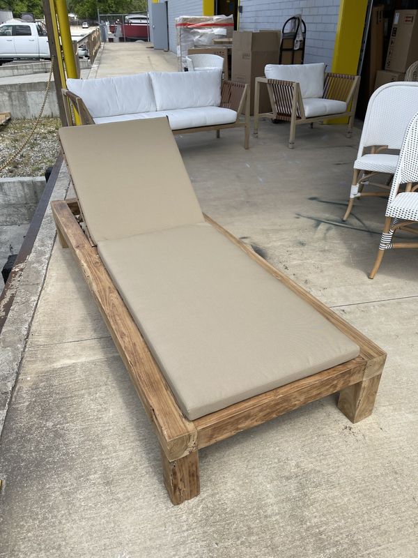 Batak Sun Lounger-82.5x32 Was 1800. As Is! NO OTHER Disc.