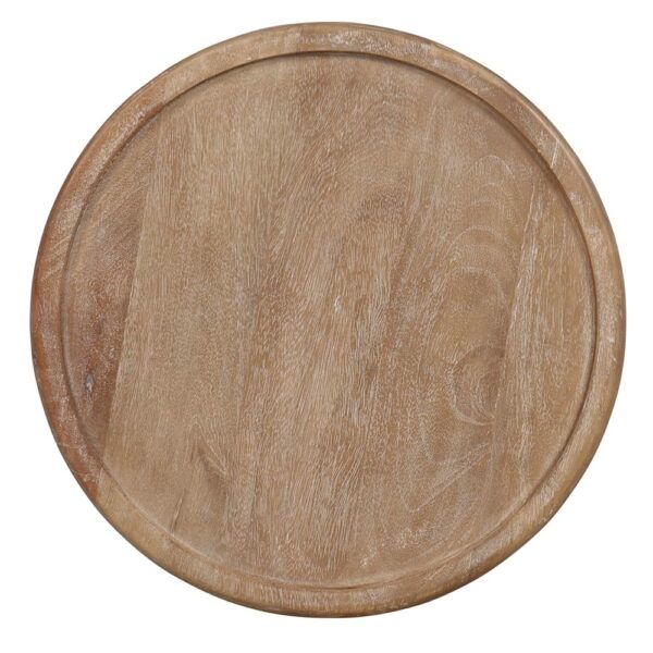 Carver Round Side Table-17x17x19