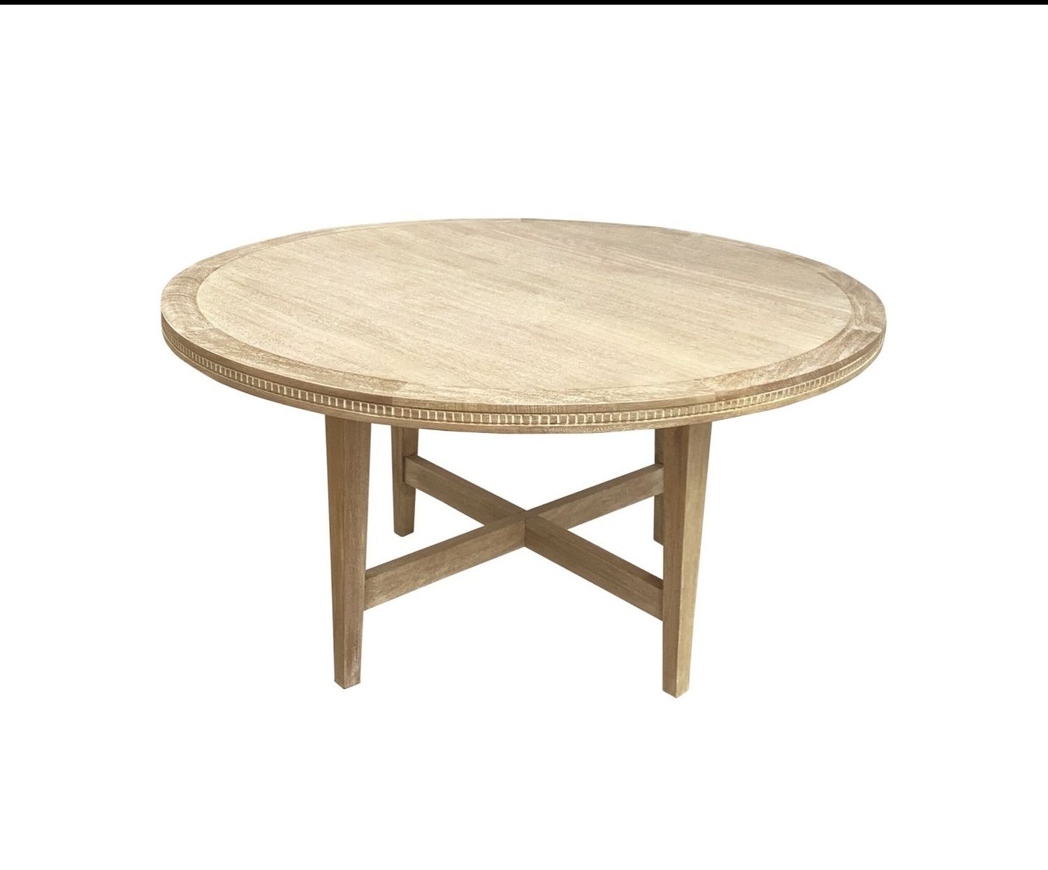 Sara 60" Rd. Dining Table 60" W X 60"D X 30" H