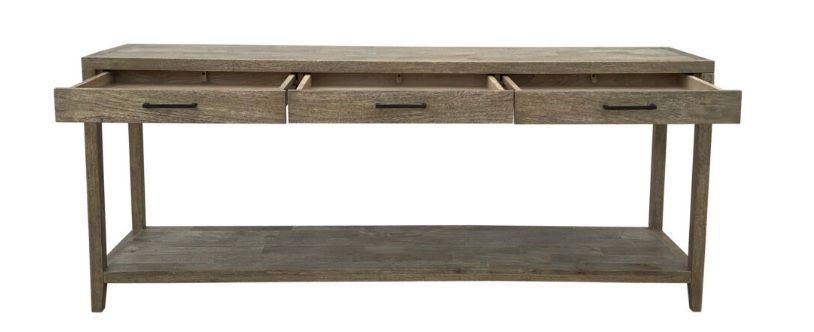 Travis Console Table 72"W x 16"D x 32"H