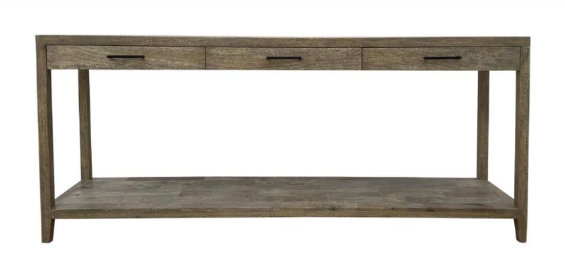 Travis Console Table 72"W x 16"D x 32"H Travis Console Table 72"W x 16"D x 32"H