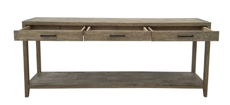 Travis Console Table 72"W x 16"D x 32"H