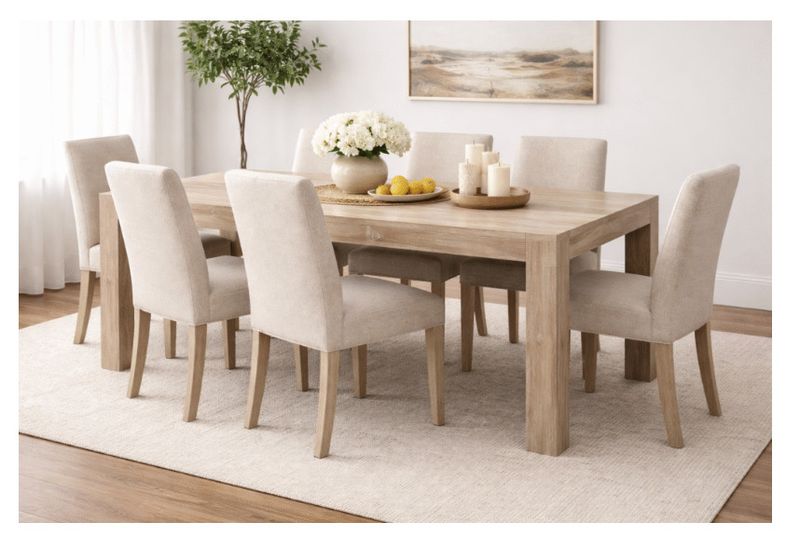 Folk Dining Table 72"L x 36"W x 30"H NWW