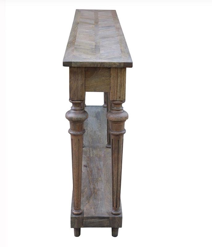 Dark Wash 72″ Console Table (BW) 72"W x 12"D x 35"H