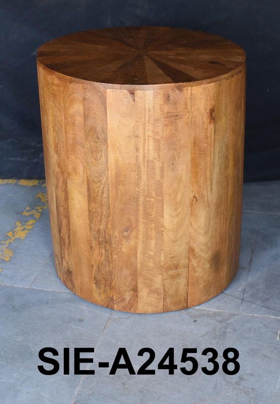 Container Item  Wd. Side Table 20x20x24 Wood Tone