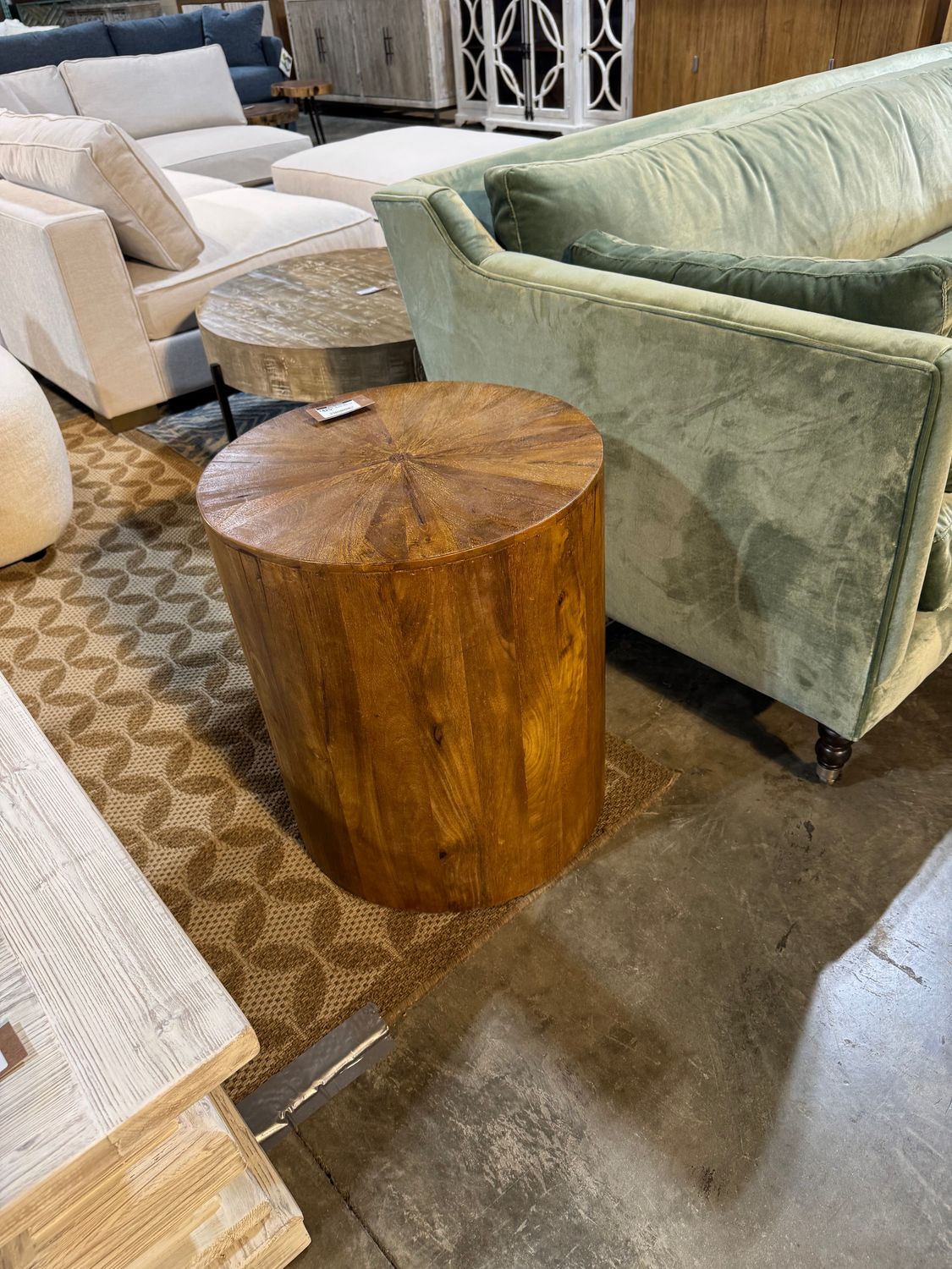 Container Item  Wd. Side Table 20x20x24 Wood Tone