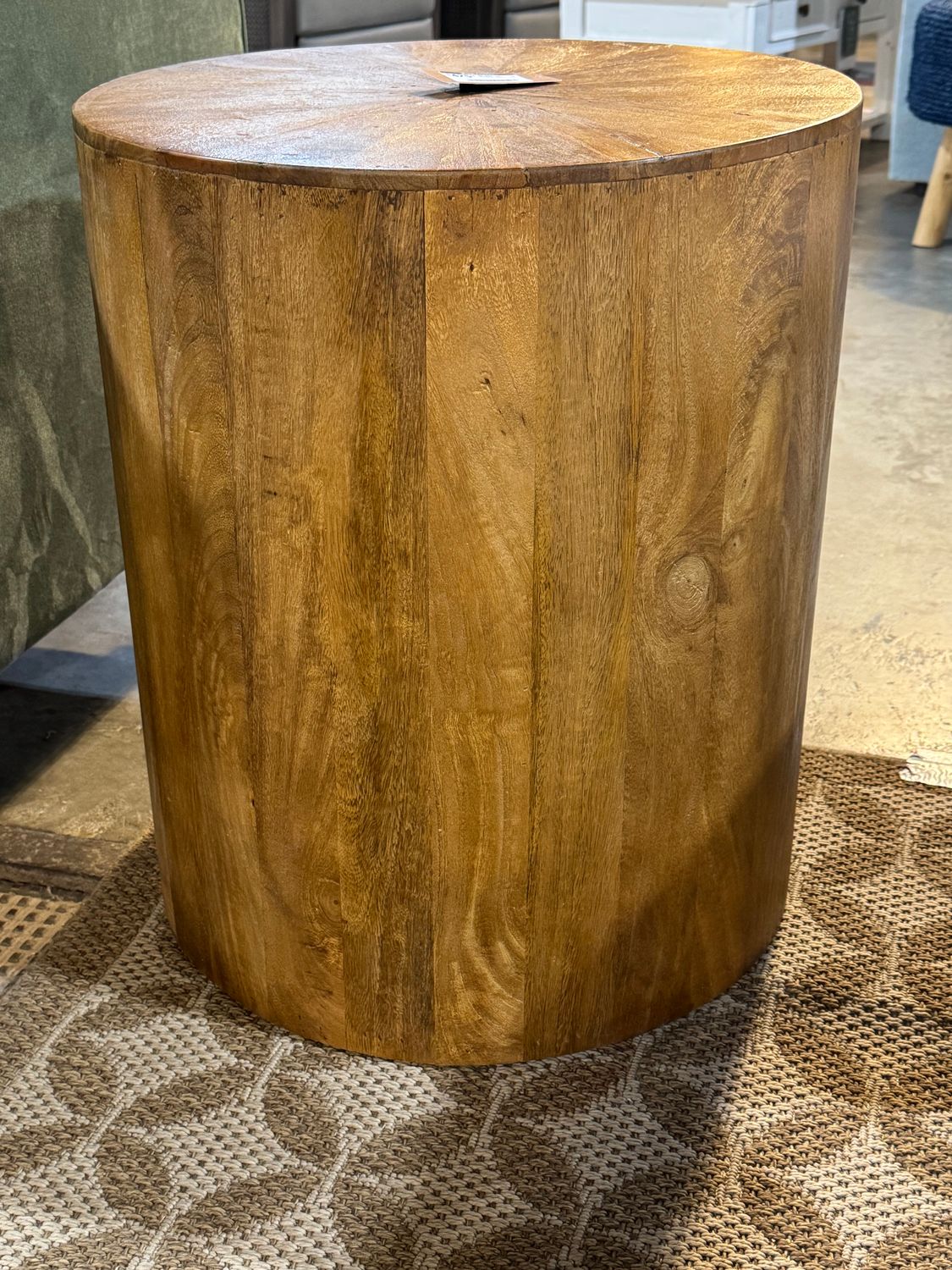 Container Item  Wd. Side Table 20x20x24 Wood Tone