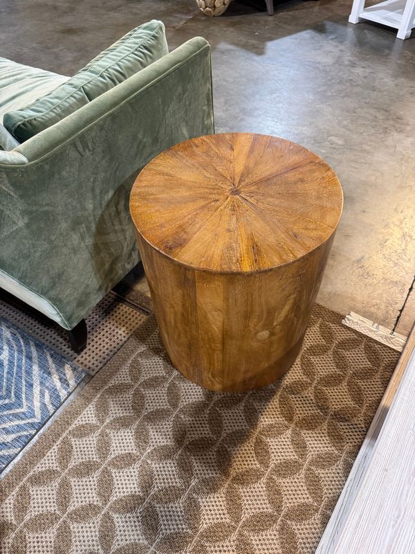 Container Item  Wd. Side Table 20x20x24 Wood Tone