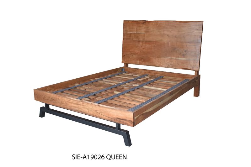 Container Acacia Queen Bed 75.0x89x48 Container Acacia Queen Bed 75.0x89x48