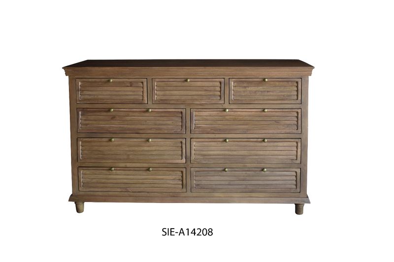 Container Item Shutter 9 Drawer Dresser 72x44.5x22 Container Item Shutter 9 Drawer Dresser 72x44.5x22
