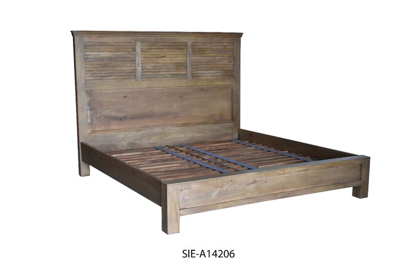 Shutter Bed Queen 68x85x61 Shutter Bed Queen 68x85x61