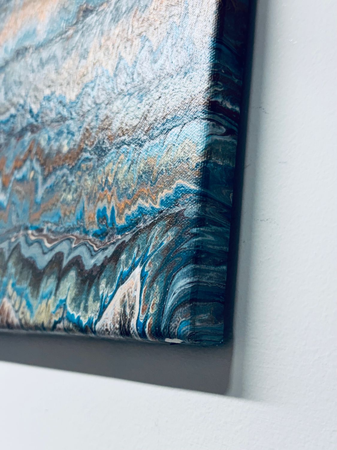 Cerulean Fancy (Local Military Artist) 24" x 24"