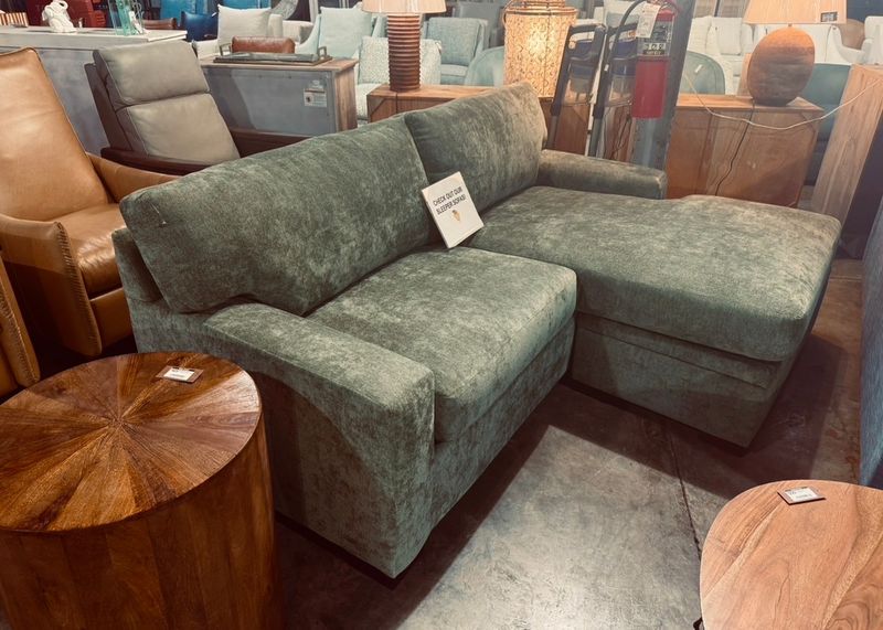Queen Chaise Sleeper with Reversible chaise and storage- Clover- 81" x 36"D x 36"H Queen Chaise Sleeper with Reversible chaise and storage- Clover- 81" x 36"D x 36"H