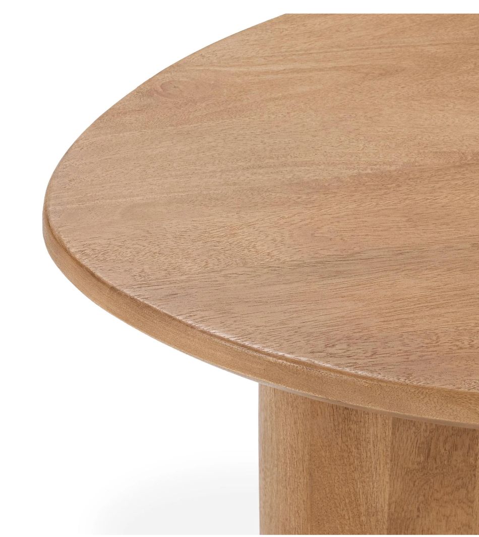 58" Coffee Table Maple Oval