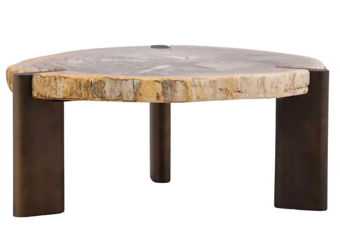 Petrified Wood Coffee Table 31.5 x 26 x 16 Petrified Wood Coffee Table 31.5 x 26 x 16