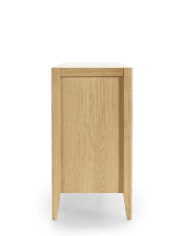 4 Door Buffet Natural 78x18x34