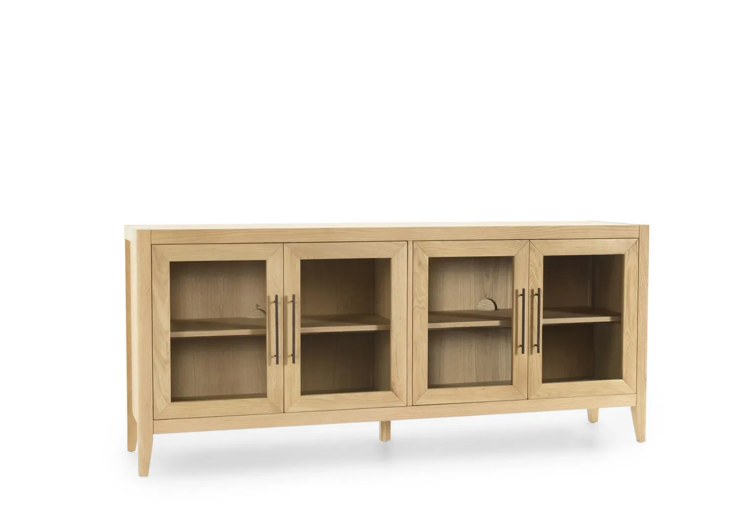 4 Door Buffet Natural 78x18x34
