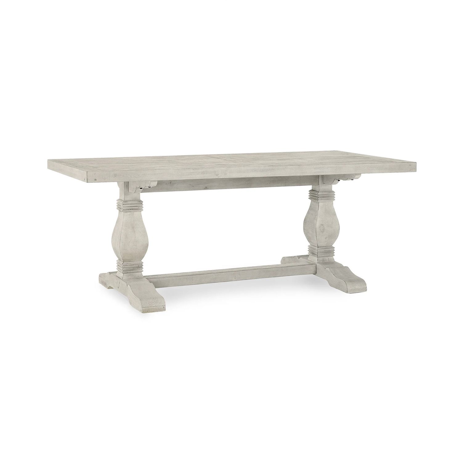 Dining Table Distressed White 78x38x30 Dining Table Distressed White 78x38x30