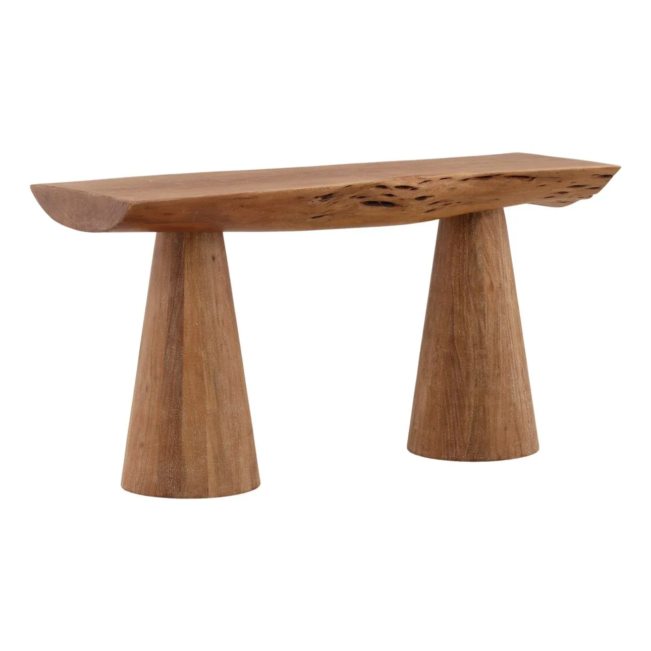 Modern Live Edge Console 61.50 X 23x31 Modern Live Edge Console 61.50 X 23x31