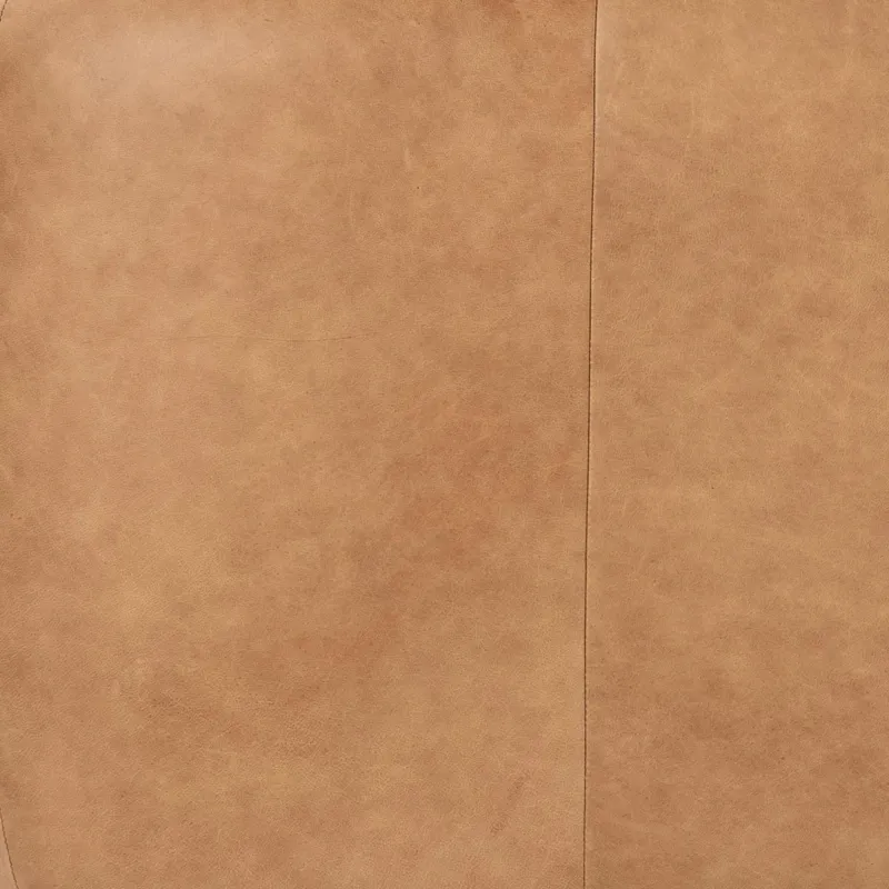 Saddle Leather Swivel Chair 35W x 32D x 30.5H