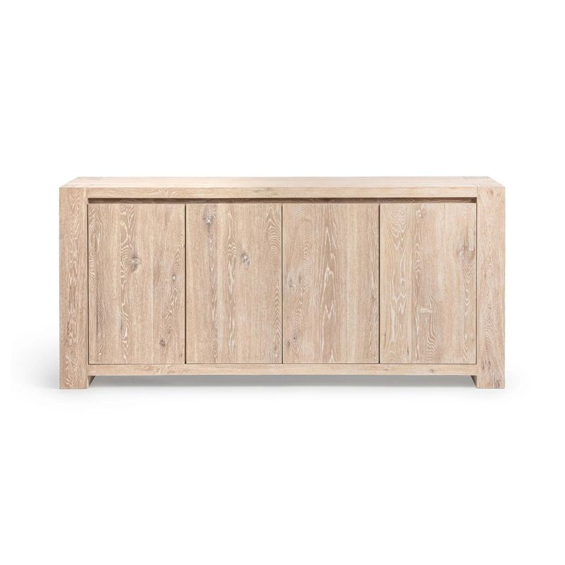 Brighton Sideboard White-78”W x 18”D x 36”H