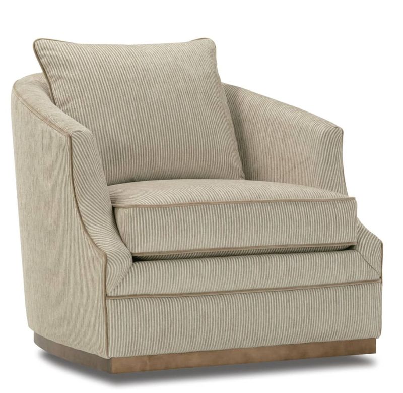 Emmerson Quick Ship Swivel Chair L 31" x D 37" x H 35"