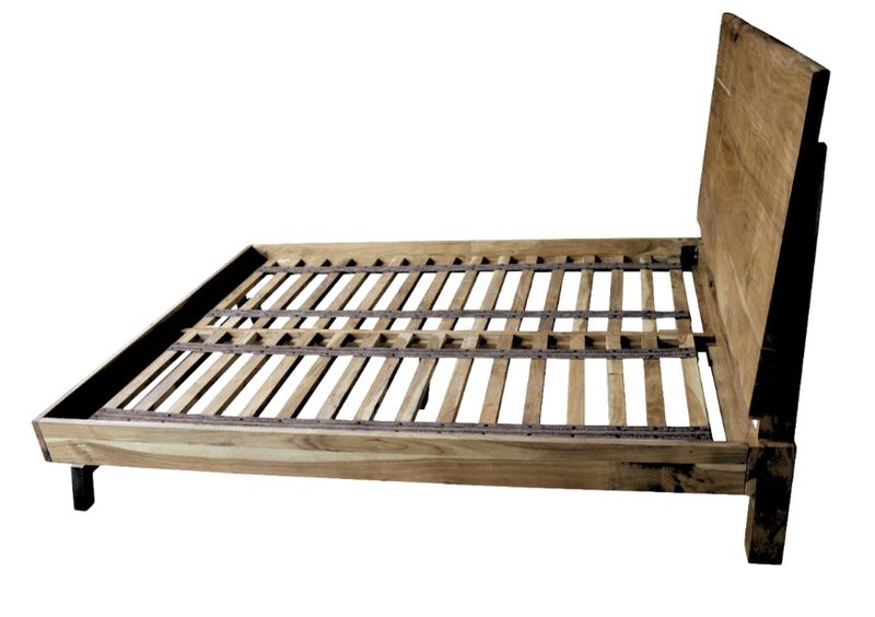 Wd. Acacia King Bed New Finish CNT3