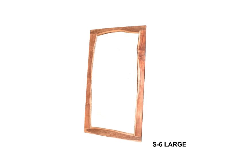 Acacia Wood Mirror Large Live Edge Acacia Wood Mirror Large Live Edge