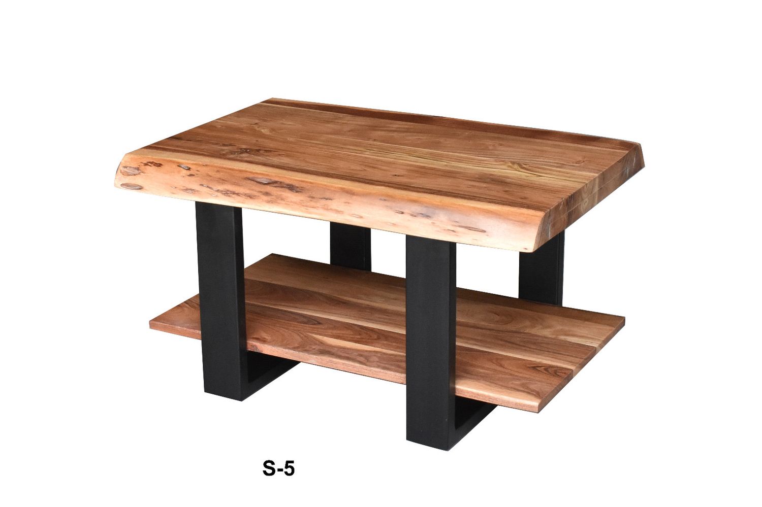 Wd. Iron side table 28w x 22d x 16 H Wd. Iron side table 28w x 22d x 16 H