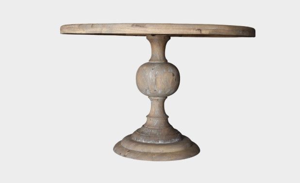 Mango Round Dining Table New finish NWW  48" Dia 31.5" H