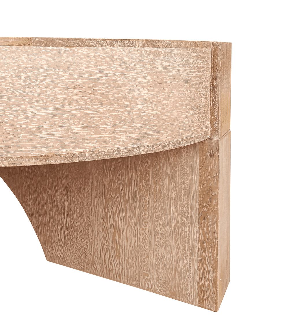 Docks Coffee Table-52"L x 52"W x 18"H