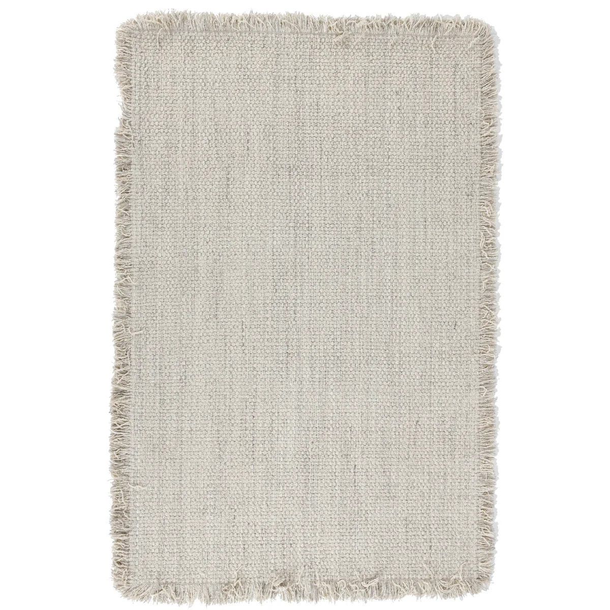 Flash Rug Sale- 5' x 8' Bradbury Wool Ivory  (No additional Discounts) 70% Wool, 30% Viscose