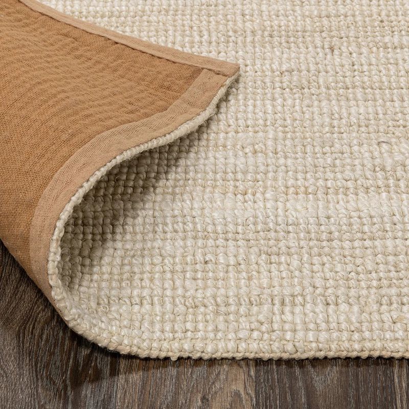 Flash Rug Sale- 8'x10'  Mini Boucle Ivory (No additional Discounts) 100% Jute