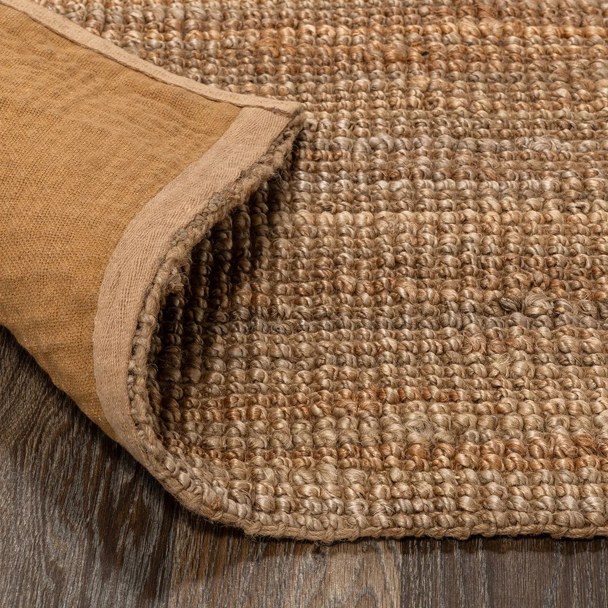 Flash Rug Sale- 9'x12'  Mini Boucle Natural (No additional Discounts) 100% Jute