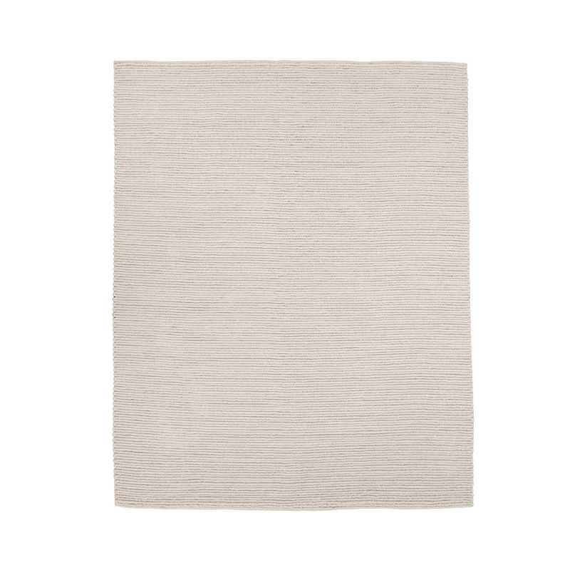Flash Rug Sale- 8'x10'  Dawson Birch White (No additional Discounts) 65% Polyester, 35% Wool