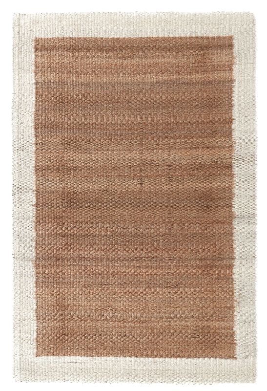 Flash Rug Sale- 8'x10'  Frame Natural/Ivory (No additional Discounts) 100% Jute