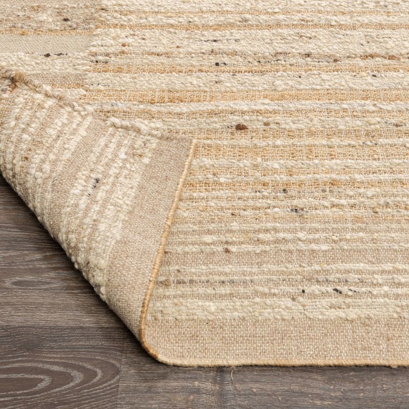 Flash Rug Sale- 8'x10' Idra Natural/Ivory (No additional Discounts) 60% Wool/ 30%Jute/ 10% Cotton
