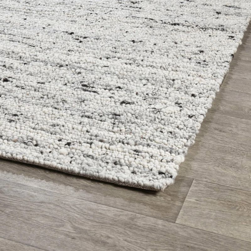 Flash Rug Sale- 8'x10' Loomis Wool Ivory/Gray (No additional Discounts) 100% New Zealand Wool