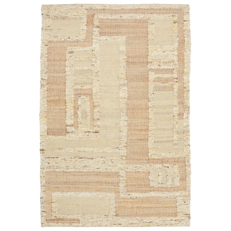 Flash Rug Sale- 8'x10' Muda Natural/Ivory (No additional Discounts) 50% Jute, 40% Wool, 10% Cotton