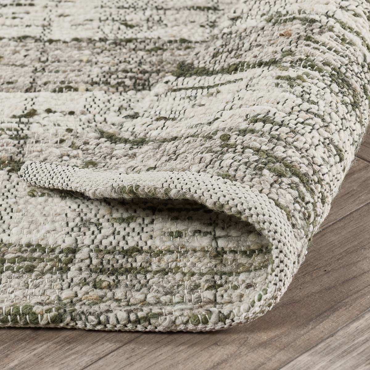Flash Rug Sale- 8'x10' Perth Green/Natural (No additional Discounts) 75% Wool, 25% Cotton Flash Rug Sale- 8'x10' Perth Green/Natural (No additional Discounts) 75% Wool, 25% Cotton