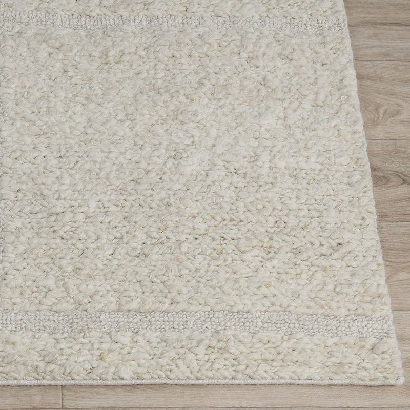 Flash Rug Sale- 8'x10' Sinclair Wool Ivory (No additional Discounts)100% New Zealand Wool
