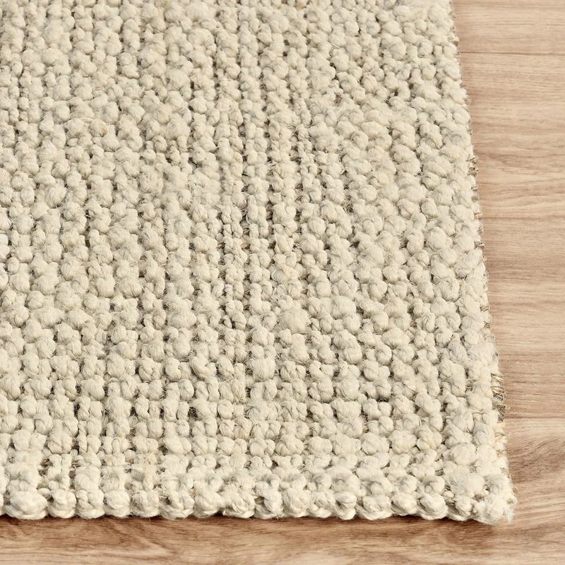 Flash Rug Sale- 9'x12' Chunky Loop Ivory (No additional Discounts) 85% Jute, 15% Seagrass