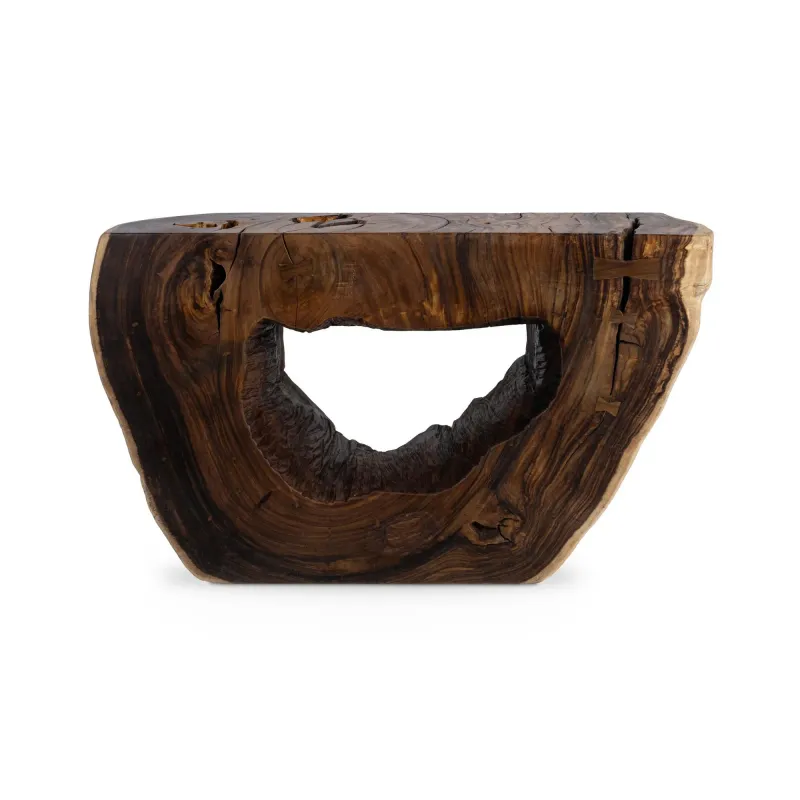 Zora Console Table-Natural- Approx. 42"W x 18”D x 31.5”H
