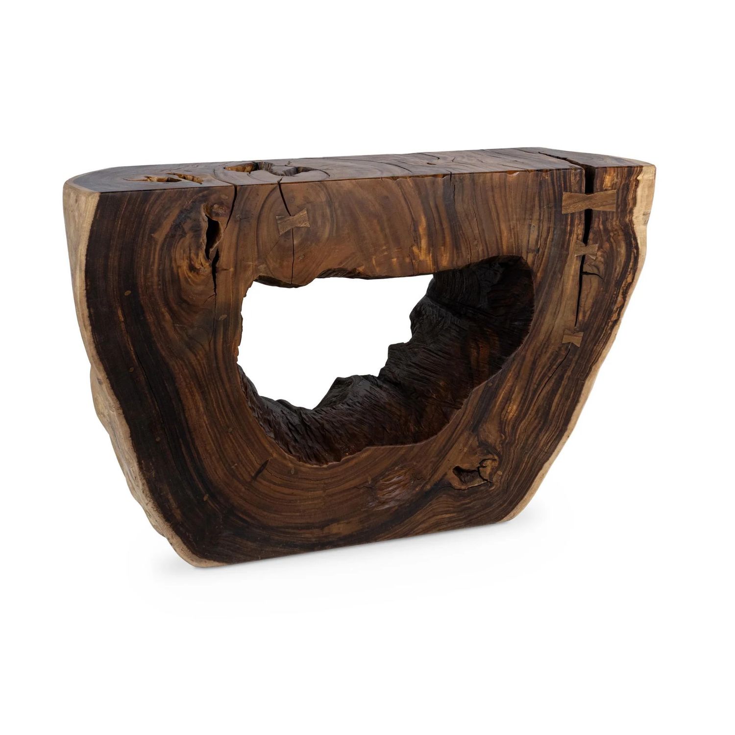 Zora Console Table-Natural- Approx. 42"W x 18”D x 31.5”H