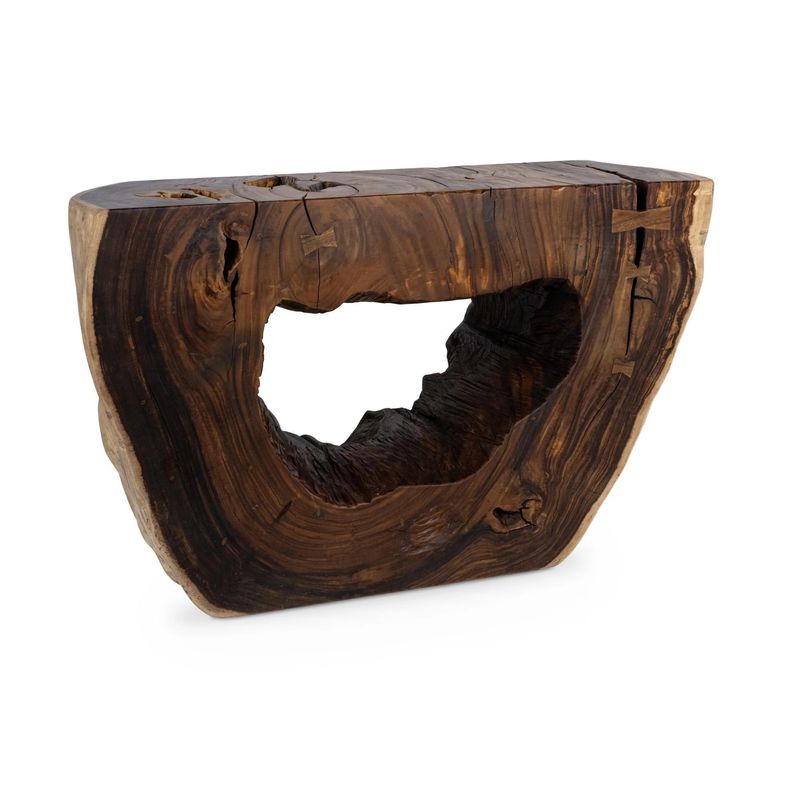 Zora Console Table-Natural- Approx. 42"W x 18”D x 31.5”H Zora Console Table-Natural- Approx. 42"W x 18”D x 31.5”H