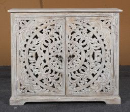 WD.CARVING 2 DOOR SIDEBOARD   42x14x36