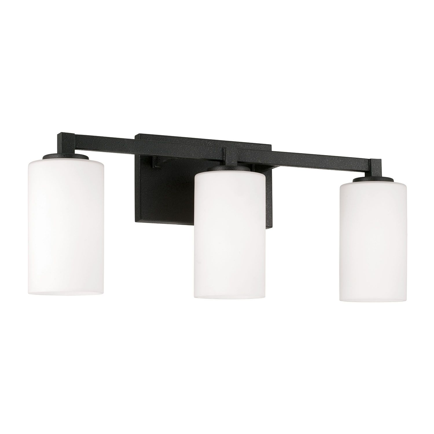 RAVENWOOD 3-LIGHT VANITY, Color: (WHITE GLASS)