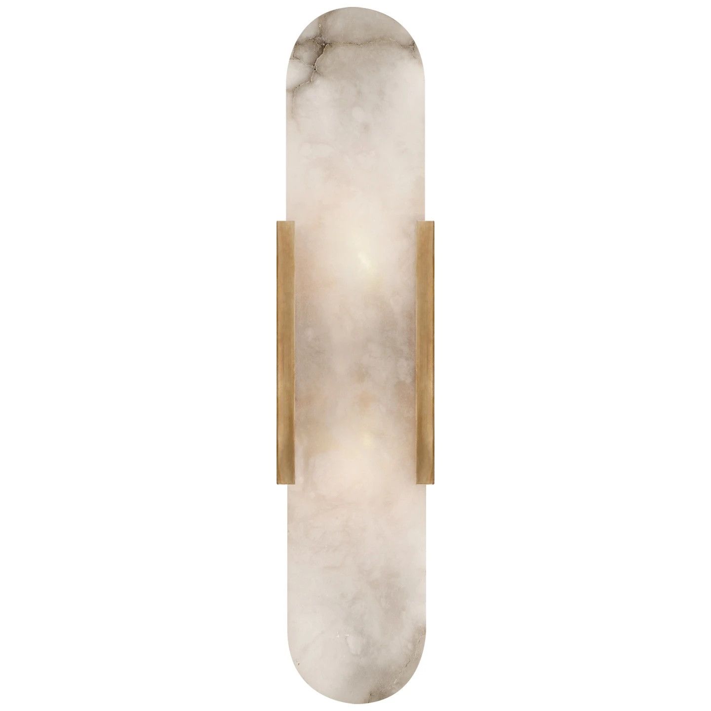 MELANGE ELONGATED SCONCE, Color: (BRASS)