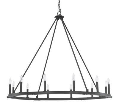 PEARSON 48" 12-LIGHT CHANDELIER